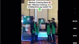 Viral Resepsi Pernikahan Sultan dengan Katering Starbucks dan Sushi Tei Menghebohkan!