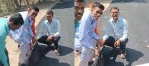 Viral Jalan di India Hanya Ditutup Karpet, Tanpa Pemasangan Aspal