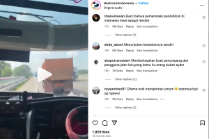 Viral Pengemudi Bus Ugal-ugalan di Tol Membuat Penumpang Malah Bersorak