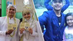 Viral Kisah Cinta Menikah Dengan Gadis Kecil Yang 11 Tahun Lalu Foto Bersamanya Saat KKN