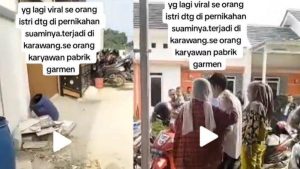 Viral di Media Sosial: Istri Sah Temukan Suami Diduga Menikah Lagi dengan Wanita Lain di Karawang