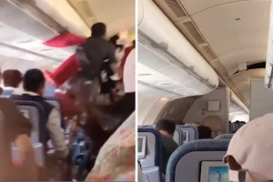 Pramugari Terbentur Langit-langit Kabin Akibat Turbulensi Parah