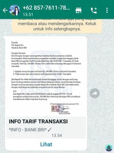 Heboh! Modus Penipuan Biaya Transfer 150 Ribu, Simak Penjelasan BRI