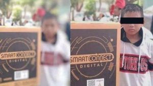 Viral di media sosial Bocah dapat Doorprize Umroh Malah Diganti Hadiah TV dan Dispenser