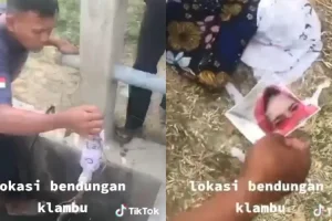 Heboh Pria di Grobogan Temukan Bungkusan Mirip Pocong Berisi Foto Wanita di Waduk Klambu