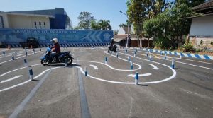 Lintasan Baru Ujian Praktek SIM Motor