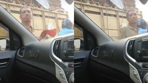 Viral Pengemis Arogan Ludahi Mobil di Bandung