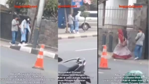 Rekaman Kamera Ungkap Aksi Copet di Jalan Juanda, Kota Bogor