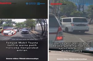Pemilik Toyota Vellfire Putih Beri Klarifikasi setelah Disebut Serobot Antrean Masuk Mall di Surabaya