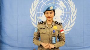 Briptu Renita Rismayanti Meraih Penghargaan Polisi Terbaik dari PBB