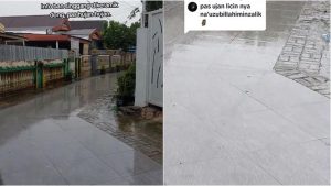 Viral Jalan Perumahan di Pasang Keramik, Begini Reaksi Warganet