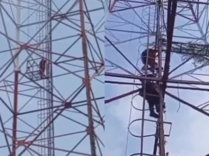 Dikira Mau Bundir Mahasiswi Unissula Semarang Panjat Tower
