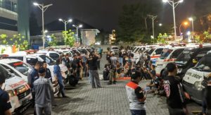 Iring-iringan Mobil Ambulans Nyalakan Sirene di Tasikmalaya Ternyata Hanya Kopdar