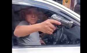 Pria ‘Koboi’ Todong Pistol ke Mobil di Jaksel Ditangkap Polisi