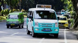 Angkot Listrik DFSK Gelora E di Bogor Mulai Angkut Penumpang