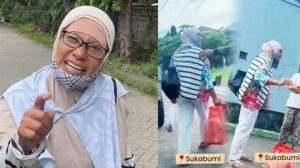 Emak-emak Viral Minta Sedekah Maksa dan Marah-marah Diamankan Satpol PP Bogor