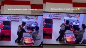 VIRAL Kasir Minimarket di Kolaka Dilecehkan Seorang Pria, Aksi Pelaku Terekam CCTV