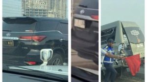 Kecelakaan Fortuner Pelat Polri di Tol MBZ: Diduga Pengemudi Ngantuk