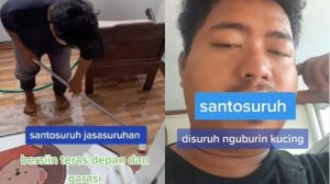 Santo Pria Viral yang Buka Jasa Siap Disuruh Apapun