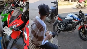 VIRAL Bocah Merengek Minta Dibelikan Motor Sport, Berakhir Naik Honda Beat
