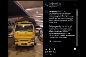 VIRAL Bule Bawa Kabur Truk dan Menabrak Sejumlah Pengendara di Bali