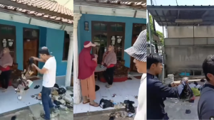 Viral Warga Kembalikan Sampah Kerumah Tetangga yang Sering Buang Sampah Sembarangan