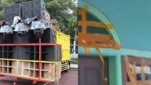 VIRAL Jendela Rumah Warga di Malang dipasangin Lakban hindari kaca pecah Getaran Sound Horeg