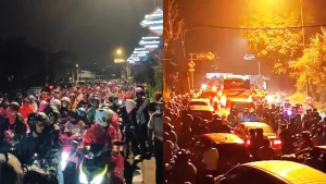 Libur Panjang Akhir Pekan, Puncak Bogor Macet Parah Jadi Lautan Kendaraan