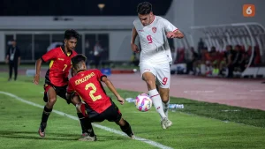 Hasil Timnas Indonesia vs Timor Lester di Kualifikasi Piala Asia U-20 2025