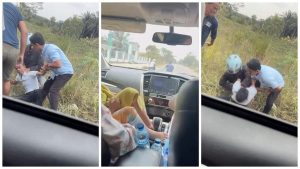 Viral Video Bripka Rico Kejar dan Tangkap Pelaku Curanmor Bawa Anak Istri