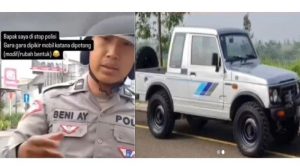 Mobil Suzuki Jimny Caribian Disetop Polisi di Kediri, Gara-gara Dikira Mobil Modifikasi