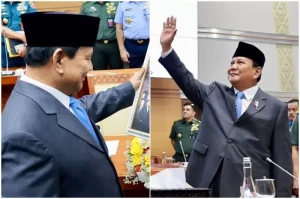 Menteri Kabinet Merah Putih Dilantik Prabowo Hari Ini