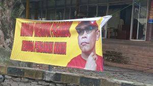 Viral Spanduk Tangkap Masinton Pasaribu Muncul di Jalan Kota Medan