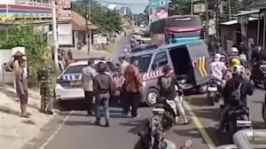 Viral Kecelakaan Mobil Polisi vs Mobil Polisi di Pandeglang gegara ODGJ