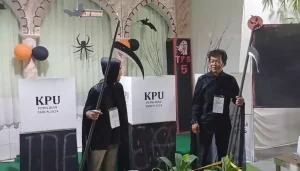 Unik! TPS di Bogor Gunakan Konsep Horor dan Berhantu