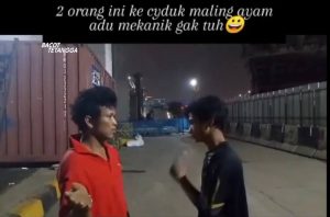 Viral Dua Maling Ayam Tertangkap Warga Dihukum Saling Tampar