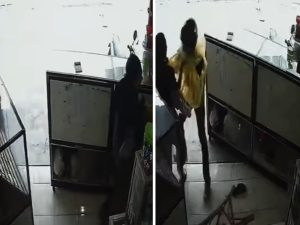 Viral Aksi Emak-emak di Lampung Tangkap Maling Pakai Tangan Kosong