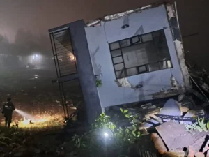 Viral Vila Ambruk di Kota Batu Akibat Longsor, Keluarga Selamat