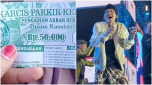 Viral Seorang Wanita Spill Biaya Karcis Parkir Pengajian Gus Iqdam Rp50 Ribu