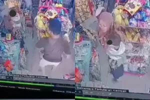 Viral Video Pegawai Honorer Lakukan KDRT di Tempat Umum, Pukul Istri Pakai Batu Bata