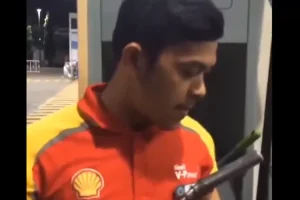 Viral Pengendara Protes ke Petugas SPBU gegara BBM Netes ke Ban Mobil