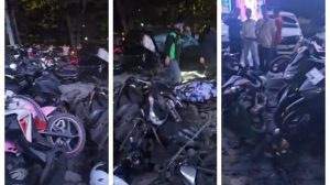 Mobil Tabrak Puluhan Motor di Depan Klub Malam Sunter, Sopir Diduga Mabuk