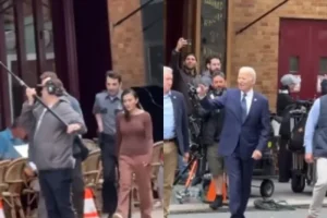 Agnez Mo Syuting Serial Reacher, Tak Sengaja Bertemu Joe Biden yang Sedang Sarapan