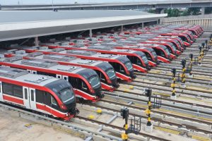 Naik MRT Hanya Rp1 di HUT Jakarta