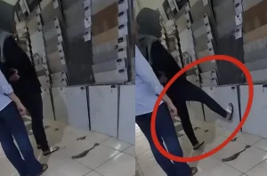 Viral Pembeli Wanita Tunjuk Keramik Pakai Kaki, Langsung Diusir Pemilik Toko