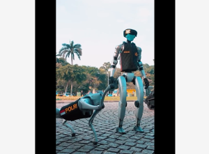 Ini Dua Robot Canggih Milik Polri