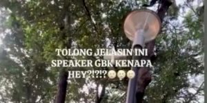 Viral Speaker GBK Keluarkan Suara Desahan Wanita