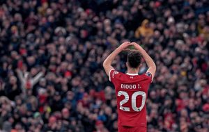 Liverpool Pensiunkan Nomor Punggung 20 Sebagai Penghormatan Terhadap Diogo Jota