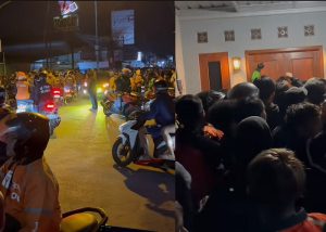 Viral Ratusan Ojol Geruduk Rumah Konsumen Arogan di Sleman