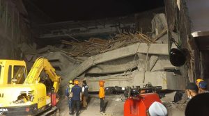 Bangunan Musala Pondok Al Khoziny Buduran Sidoarjo Ambruk